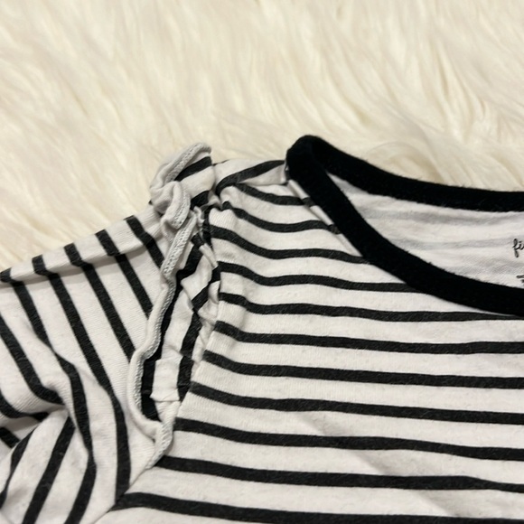 First impressions 100% cotton velvet heart patch Long Sleeve Tee size::4T - Picture 3 of 6